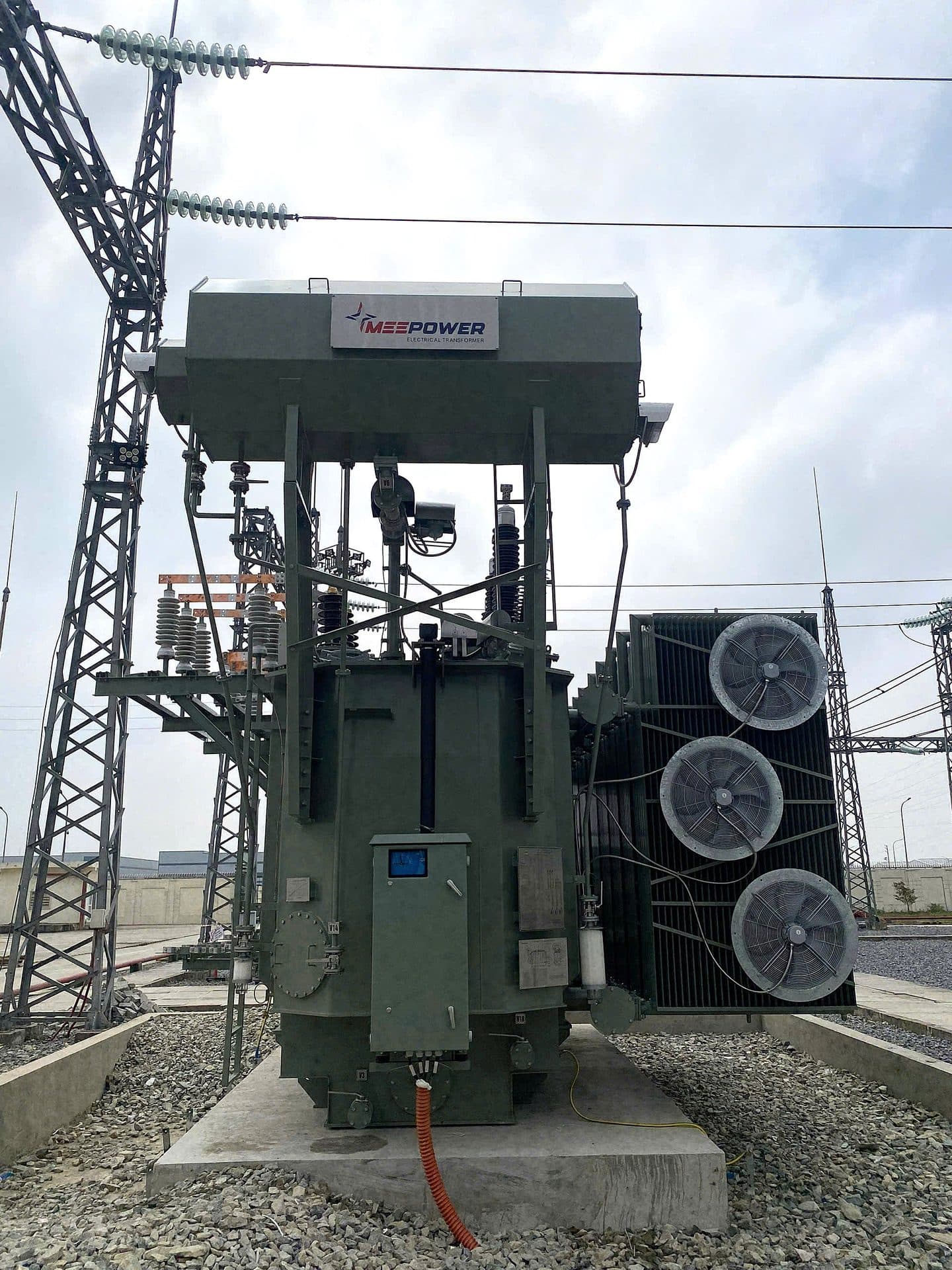 Máy biến áp MEEPOWER tại TBA 110kV Khoái Châu